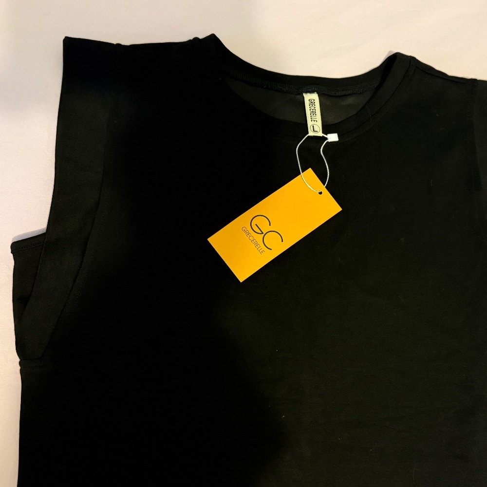 Grecerelle Black Maxi Dress NEW